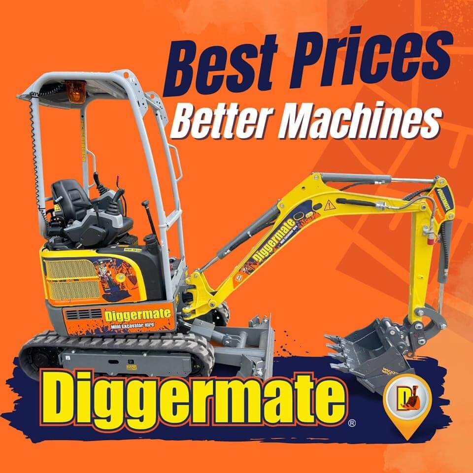 Diggermate Mini Excavator Hire Ormeau