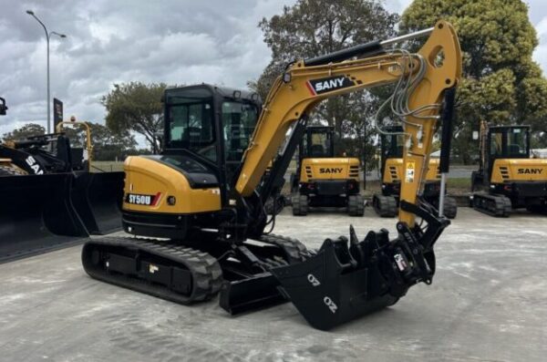 SANY SY50U 5.3 Tonne Mini Excavator